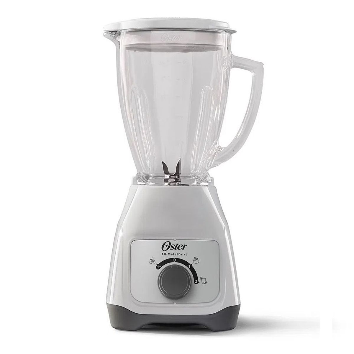 OSTER - Licuadora Oster con vaso de vidrio y control de perilla BLSTKAGWRD