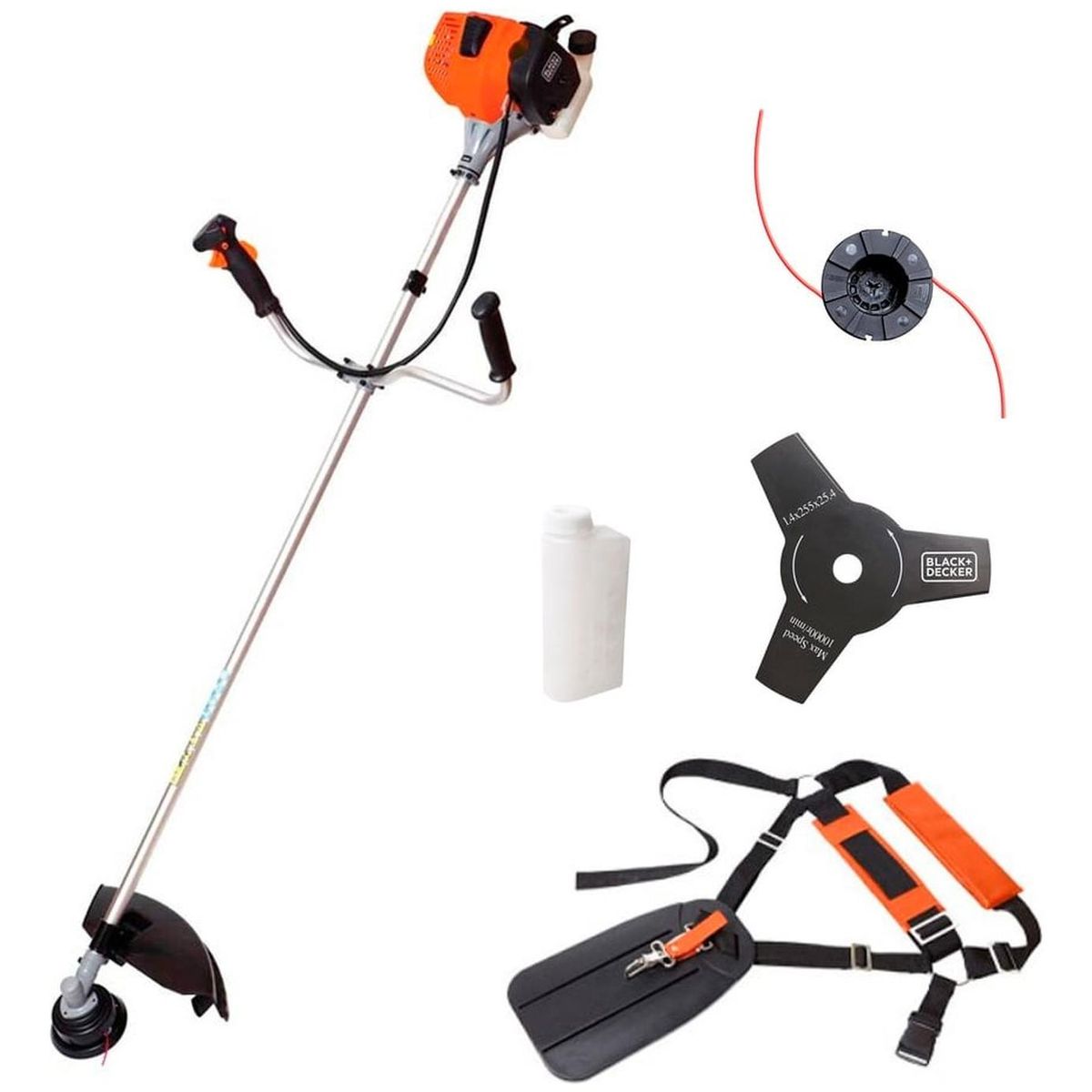 BLACK+DECKER - Bordeadora Gasolina Black & Decker GST33 900w 33cc 2 Tiempos