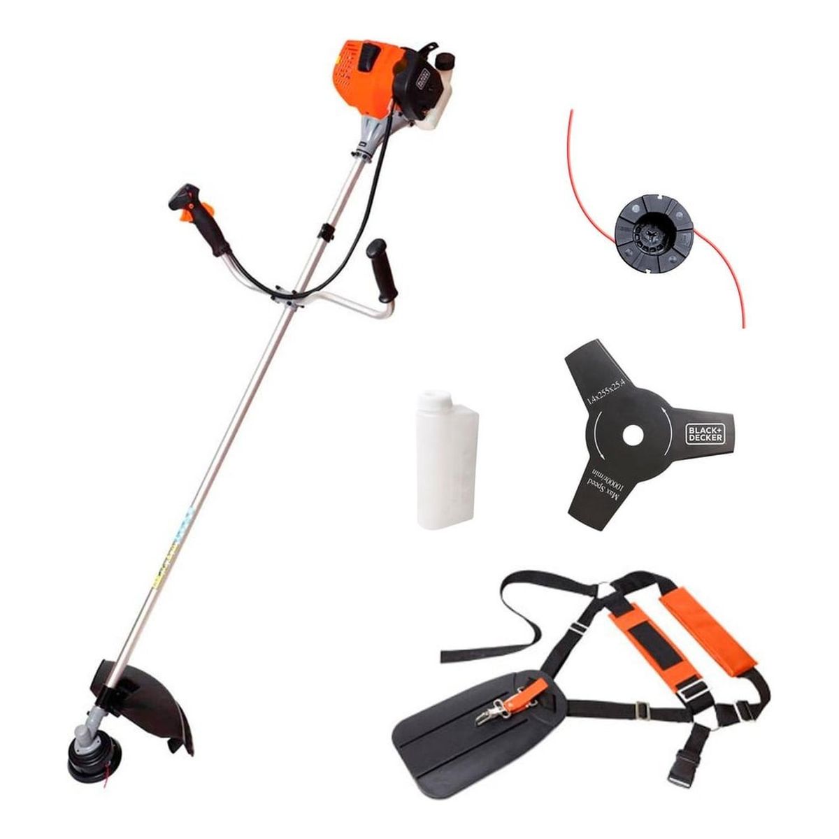 BLACK+DECKER - Bordeadora Gasolina Black & Decker GST33 900w 33cc 2 Tiempos