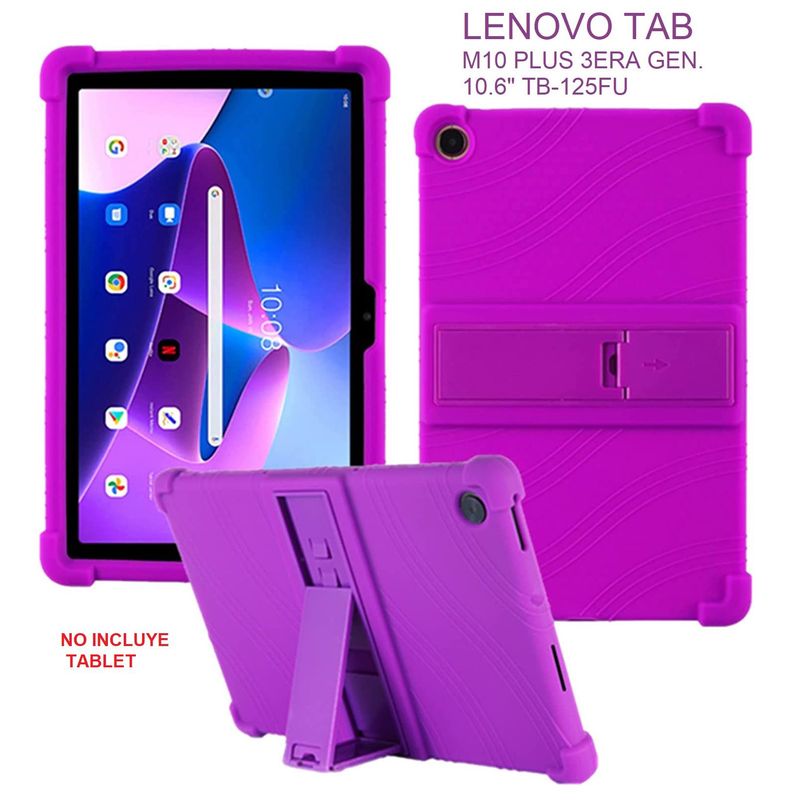 GENERICO - Funda de Silicona para Lenovo Tab M10 Plus 3era Gen 10.6 TB125FU Case