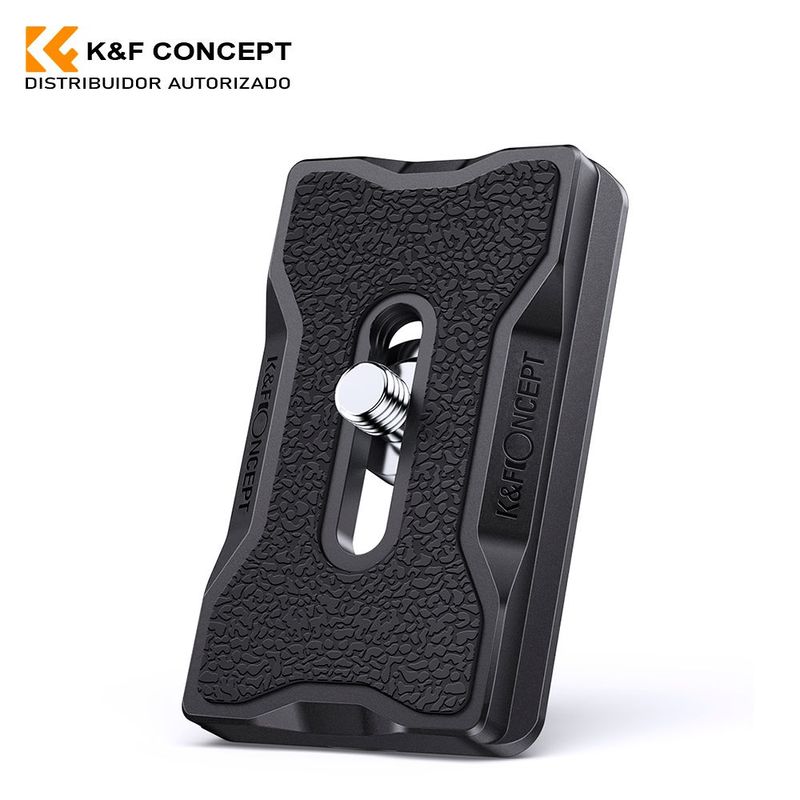 K&F CONCEPT - Placa de liberación rápida para trípode  KF31030
