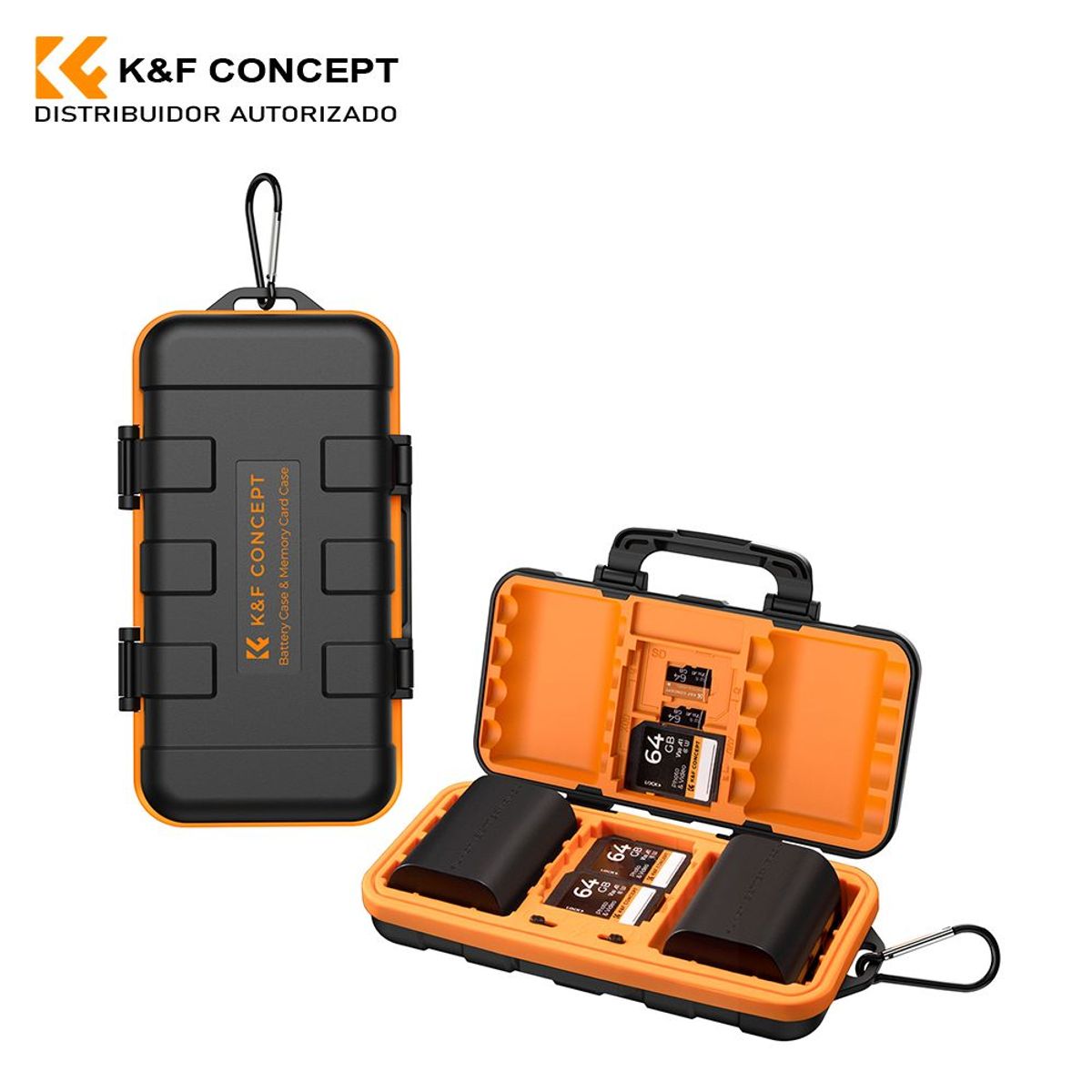 K&F CONCEPT - Estuche K&F Concept Para Memorias Y Baterias KF31079