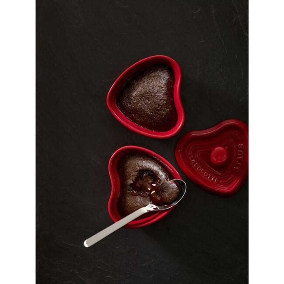 GENERICO - Mini cocotte corazon 0.2 lts de ceramica 10cm staub