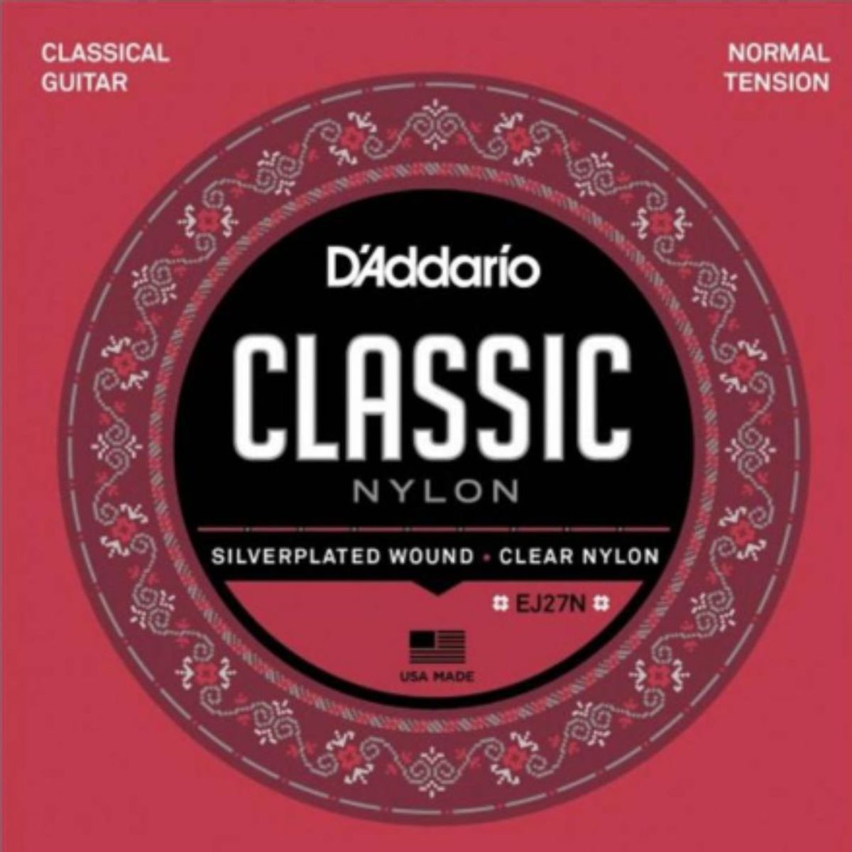 D ADDARIO - SET  cuerdas para guitarra clásica Daddario EJ27N