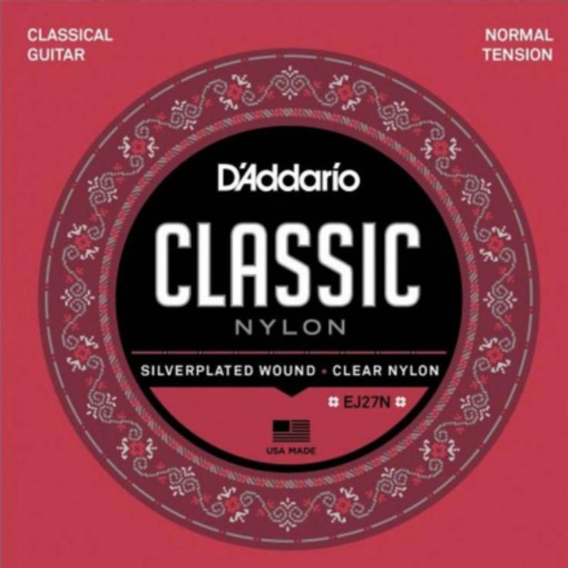 D ADDARIO - SET  cuerdas para guitarra clásica Daddario EJ27N