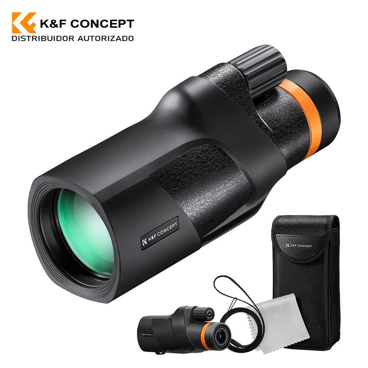 K&F CONCEPT - Monocular BAK4 HD 1250 IP68 Impermeable Alta Potencia  KF33075