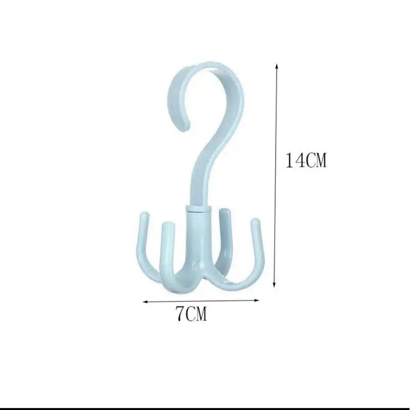 GENERICO - GANCHO PERCHERO DE ROPERO MULTIFUNCIONAL