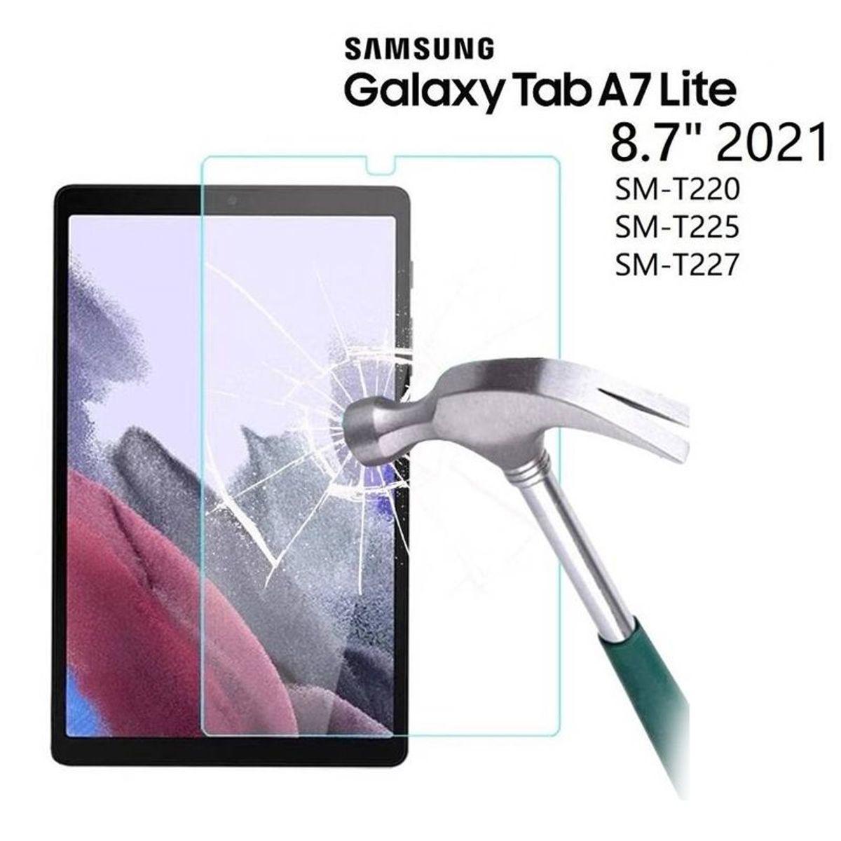 GENERICO - Mica de Vidrio templado para Tablet A7 Lite Samsung