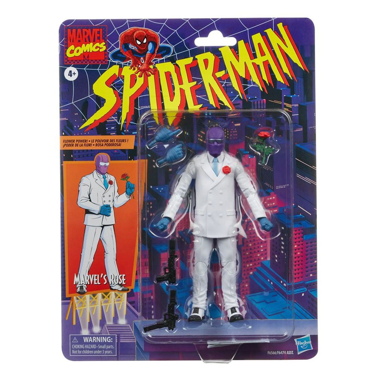 MARVEL - Marvel Legends Retro Spider-Man Marvel’s Rose