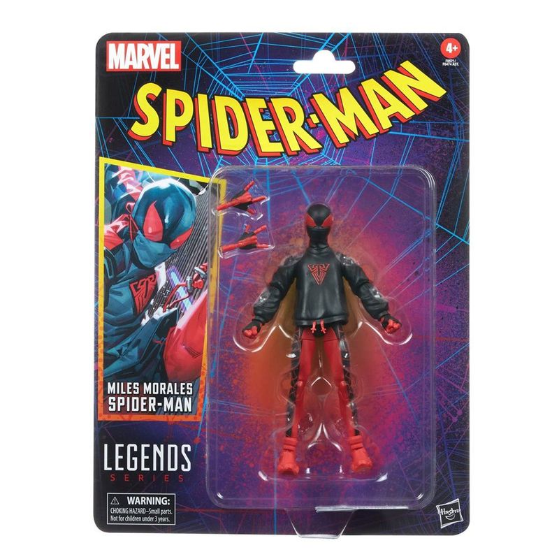 Marvel Legends Retro Spider-Man Miles Morales MARVEL