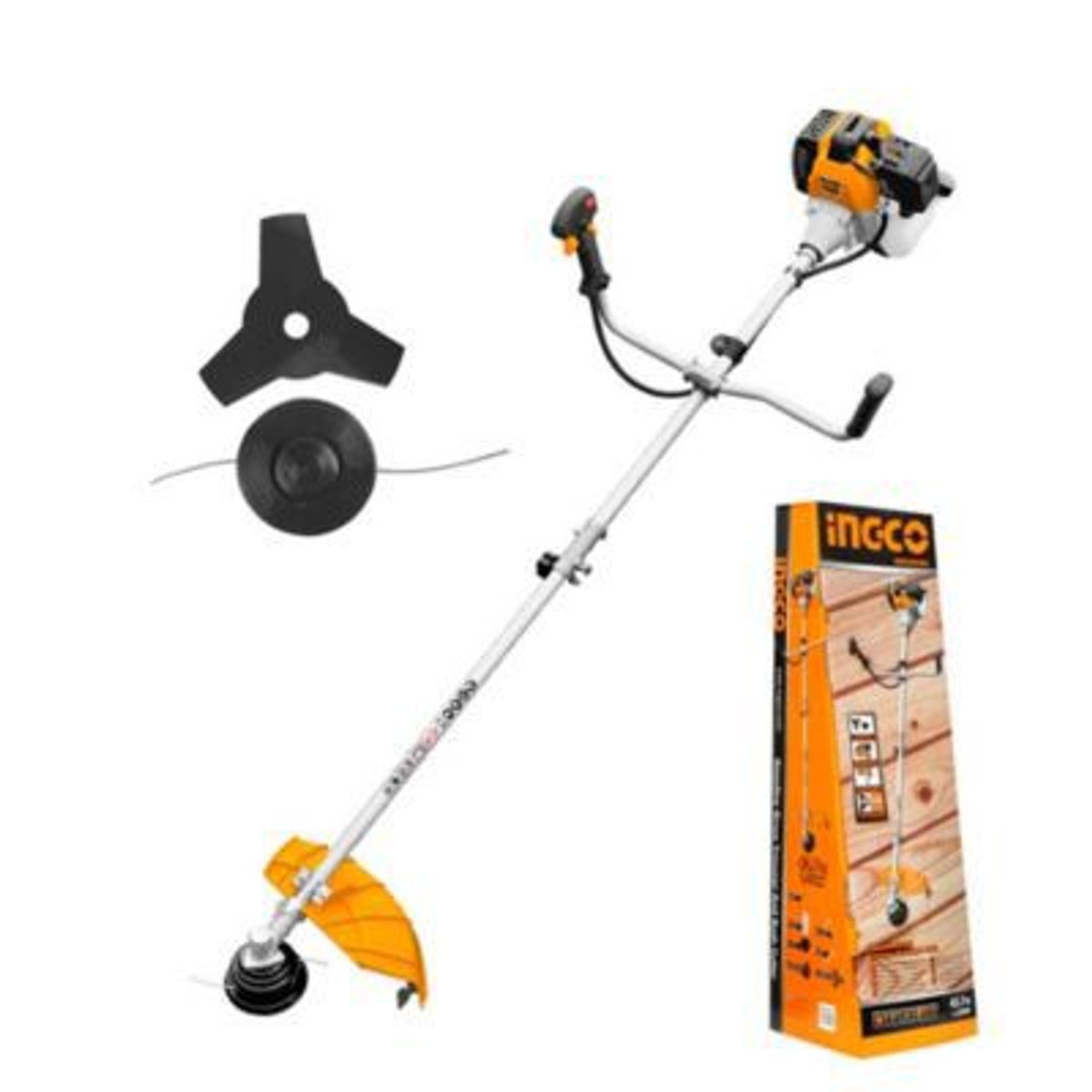INGCO TOOLS - Cortadora De Cesped A Gasolina Ingco GBC5434421  42.7Cc 2Hp