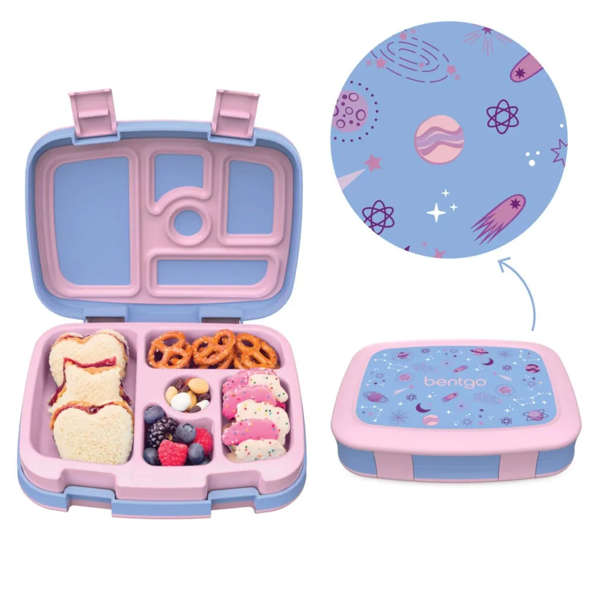 BENTGO - Lonchera Bentgo Kids Lunch Box - Lavender Galaxy