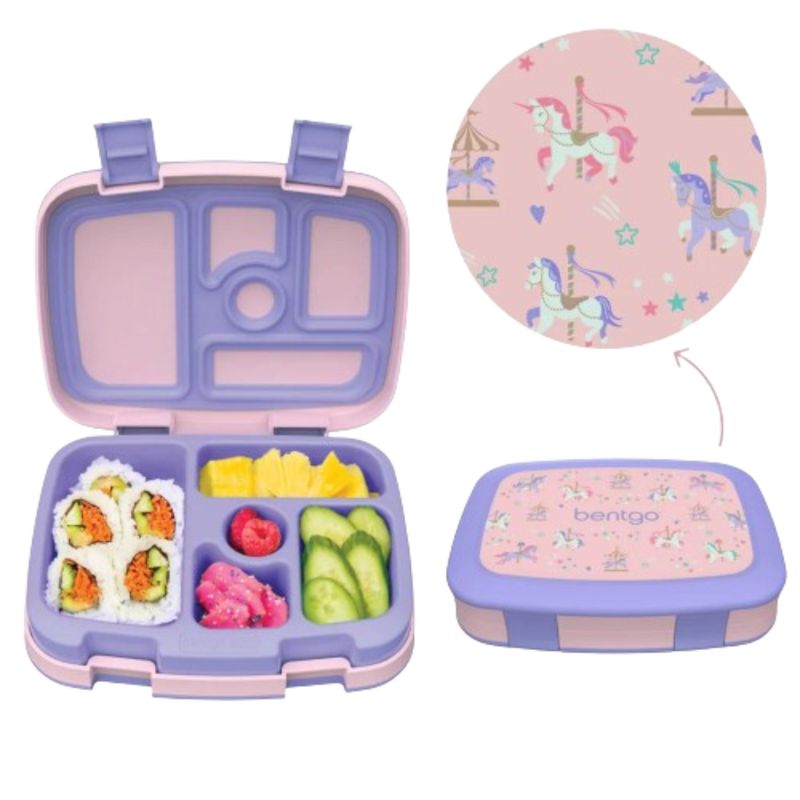 BENTGO - Lonchera Bentgo Kids Lunch Box - Unicornios en Carrusel