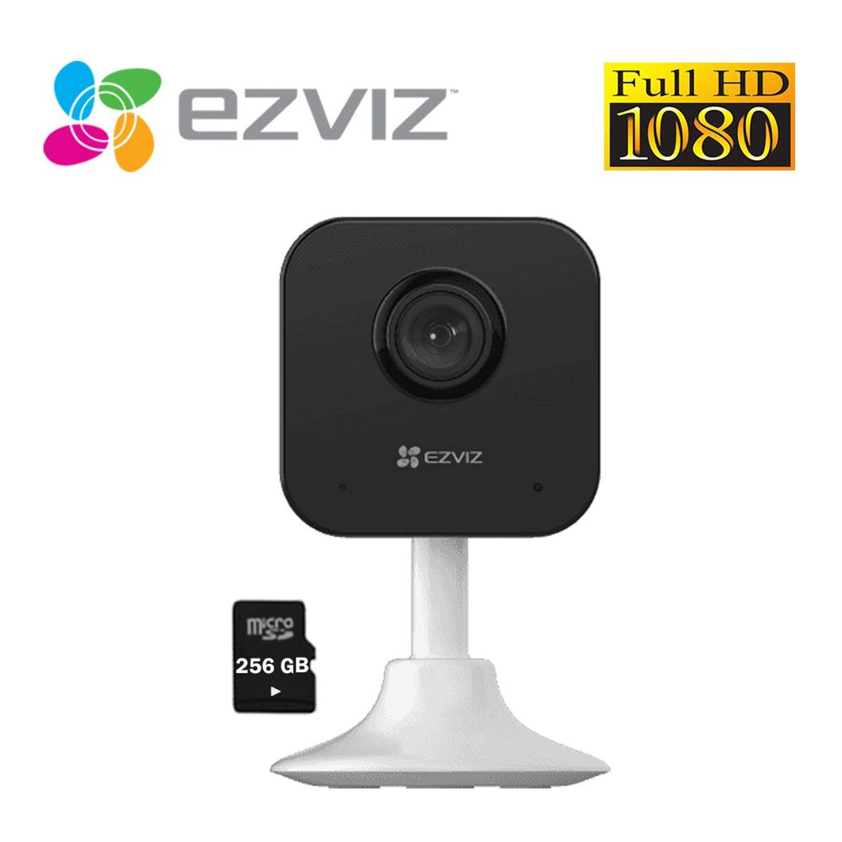 EZVIZ - Cámara Seguridad Inalámbrica H1C Full Hd Ezviz + Micro sd 256Gb