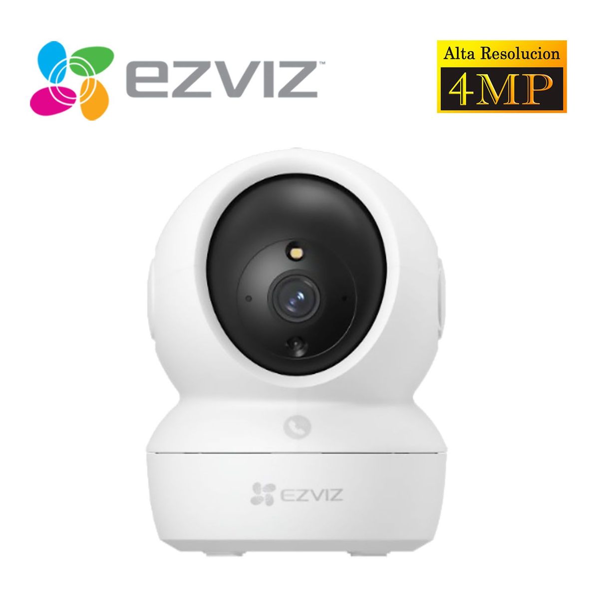 EZVIZ - Cámara Seguridad Wifi Inalámbrica H6C PRO 4Mp Ezviz Giratoria 360°