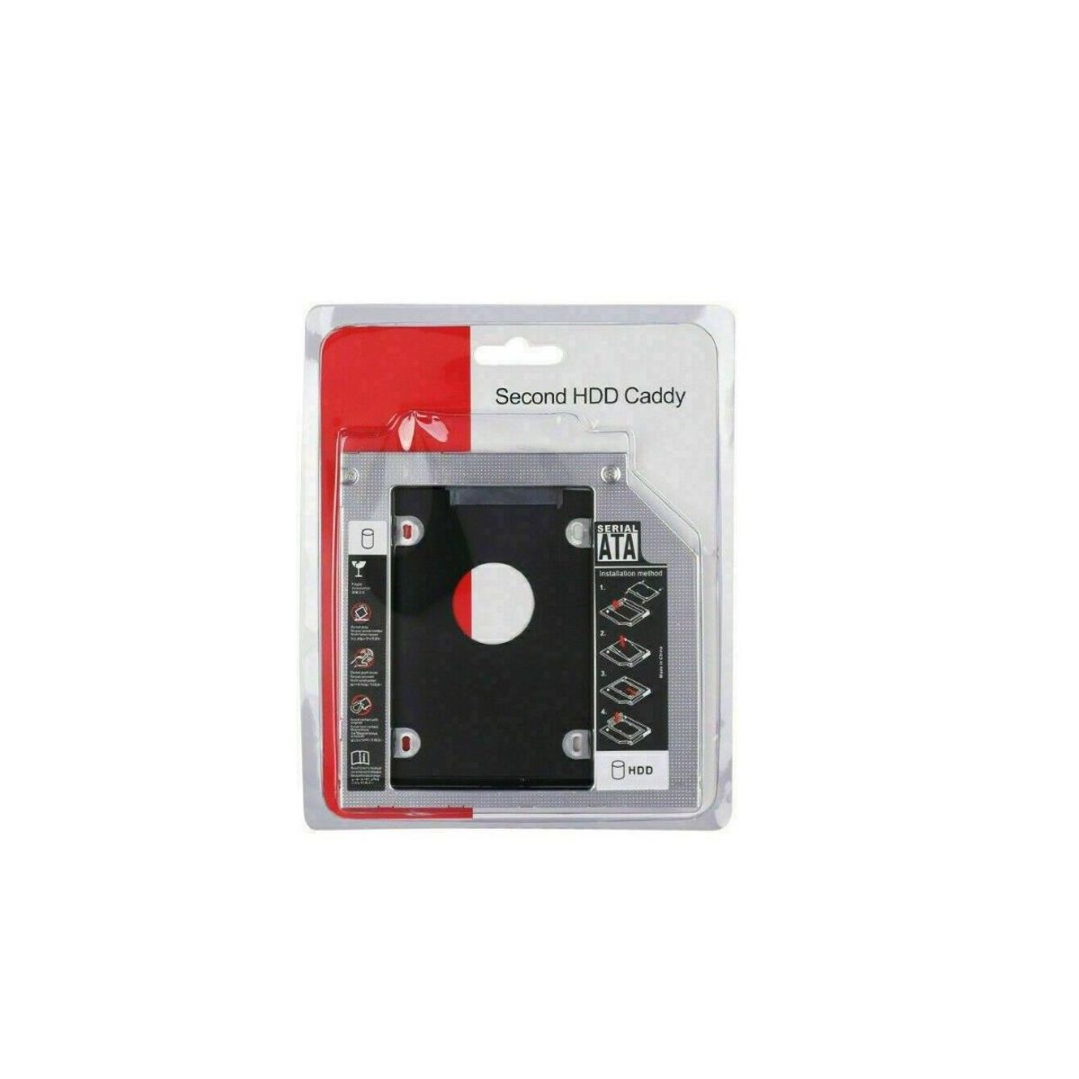 ATA - Caddy Para Disco Externo ATA.  SATA 2.0.  9.5 mm