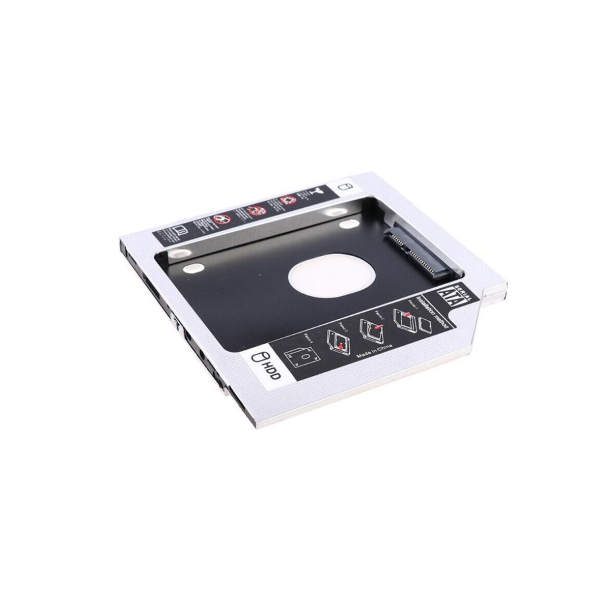 ATA - Caddy Para Disco Externo ATA.  SATA 2.0.  9.5 mm