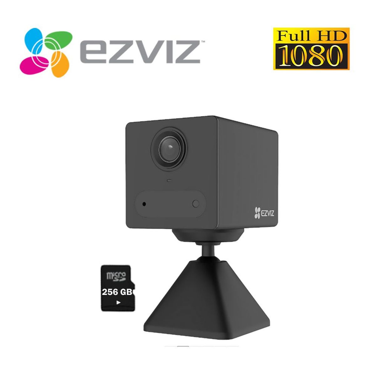 EZVIZ - Cámara Inteligente Wifi CB2 1080P Ezviz Bateria Inalámbrica Sd 256Gb