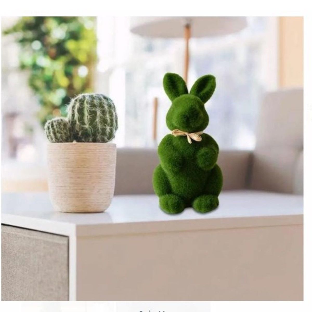 GENERICO - Muñeco de Conejo Decorativo  verde de Calidad