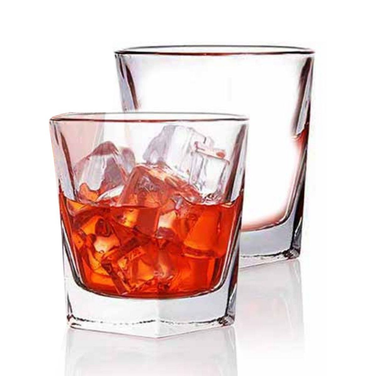 GENERICO - Juego de Vasos Geométricos  para Trago