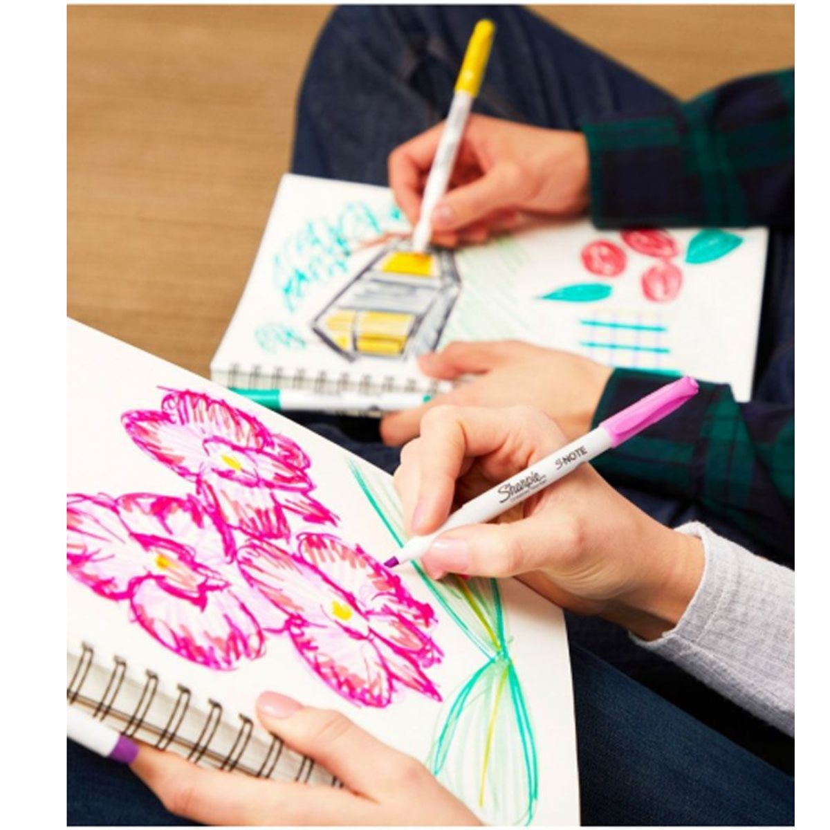 SHARPIE - Resaltador Sharpie Note x4 Colores Intensos 2132980