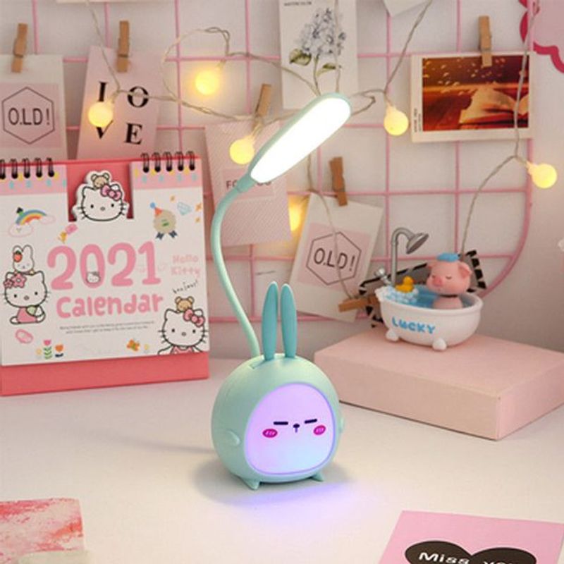 GENERICO - Lámpara de escritorio Kawaii plegable - Verde