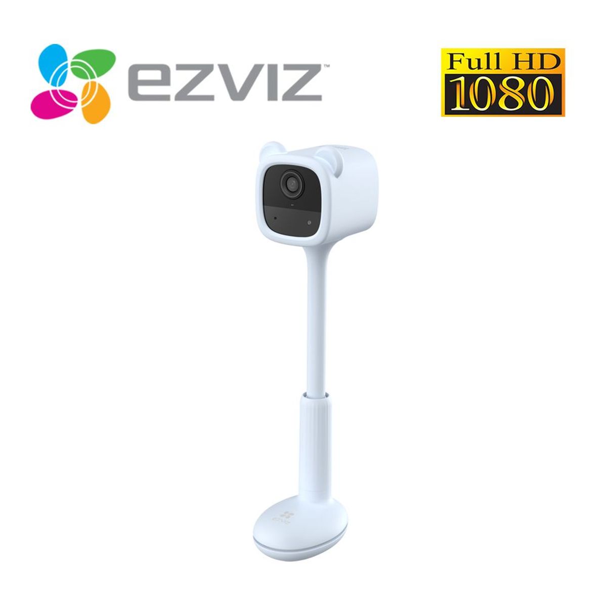 EZVIZ - Monitor de Bebé BM1 1080P Ezviz Celeste Wifi Inalámbrico con Batería