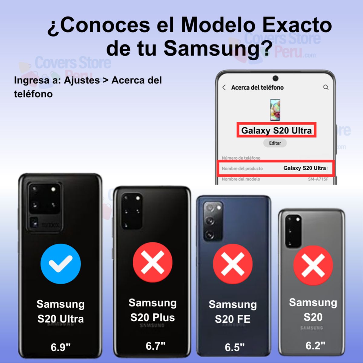 GENERICO - Funda para Samsung S20 Ultra Ahumado Mate Azul Antishock Resistente