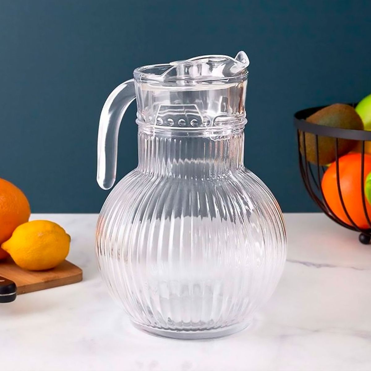 TEILOR - Jarra de Vidrio Transparente