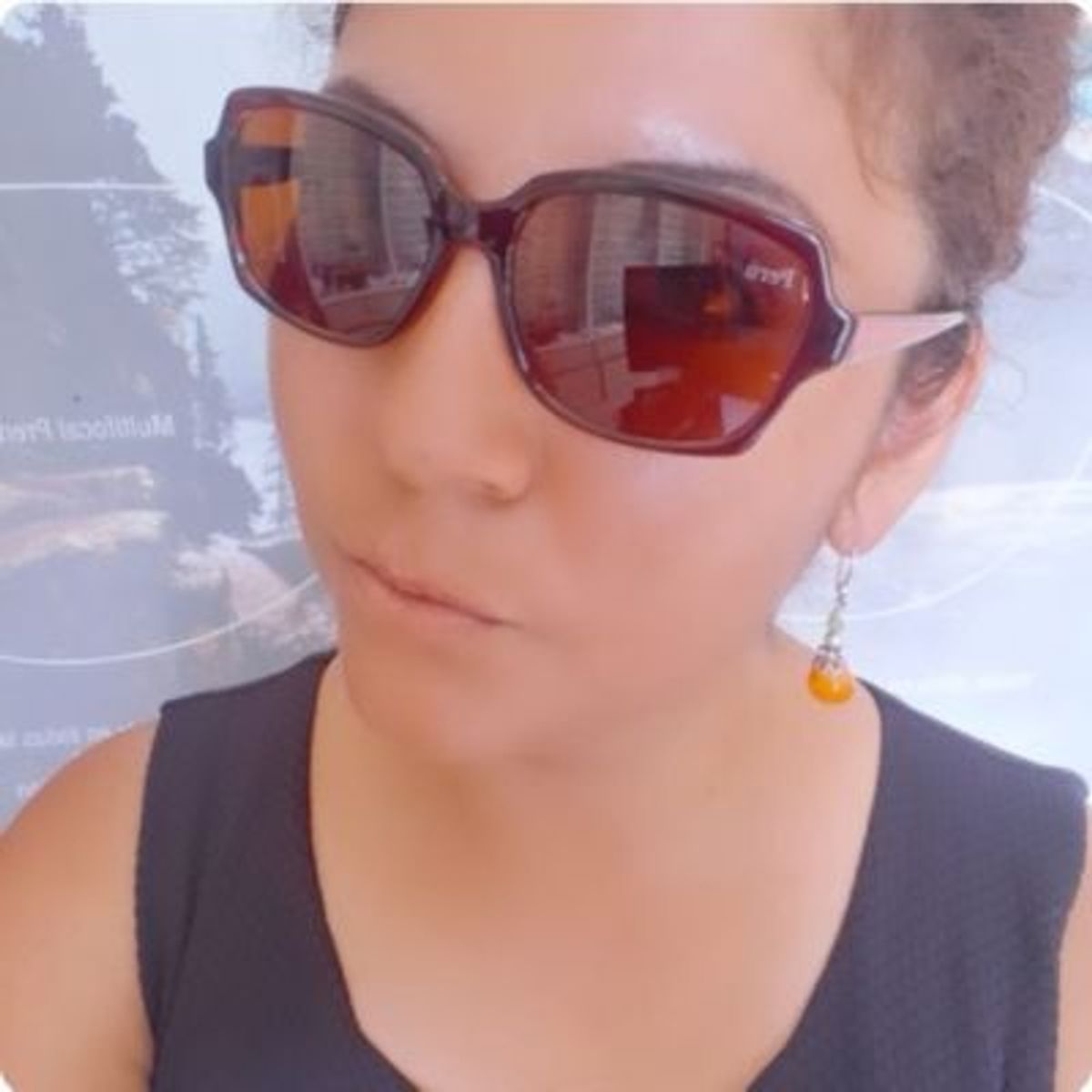 GENERICO - Lente de sol Maritri color Lunas Marrón