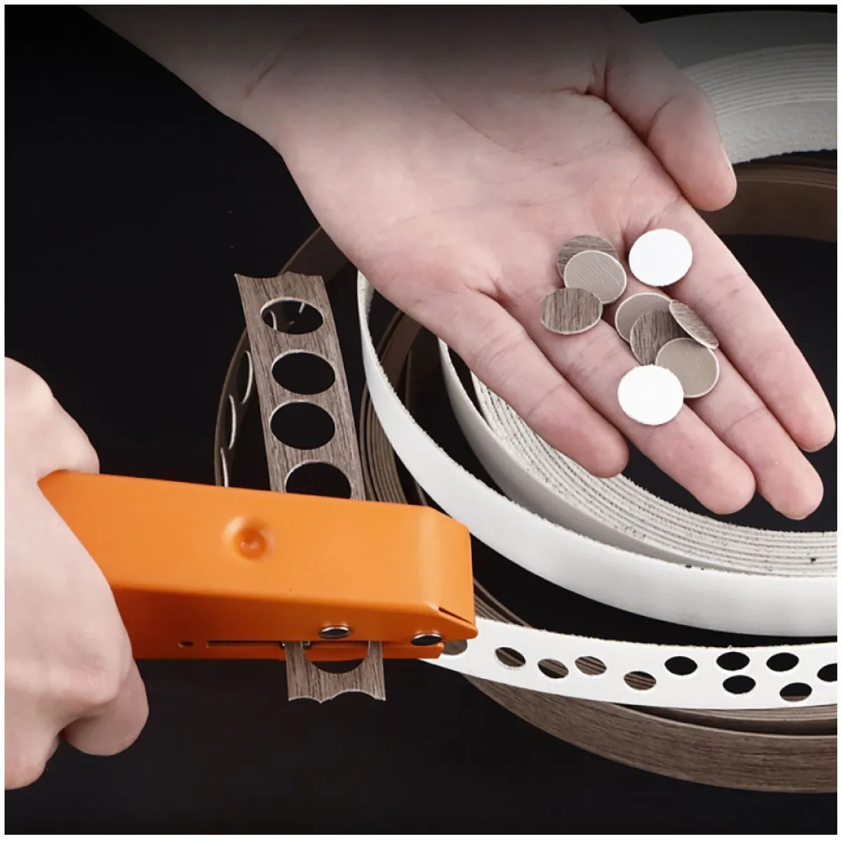 GENERICO - Perforadora de canto delgado  Tapas aguero de tornillos