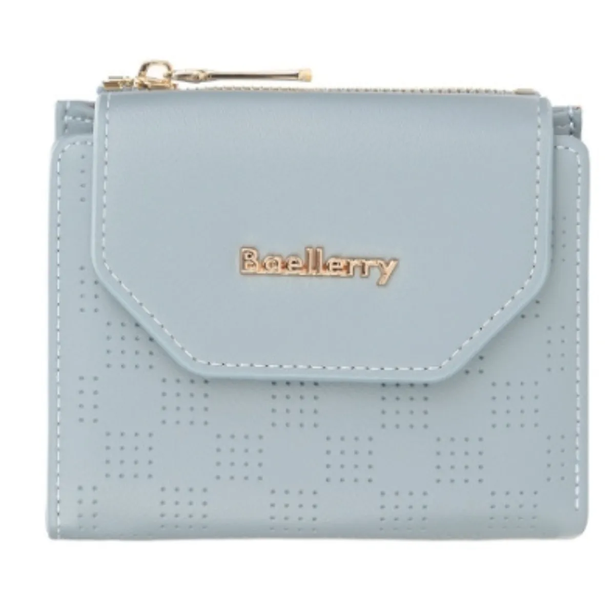 BAELLERRY - Billetera de cuero vegano PU para dama N2357