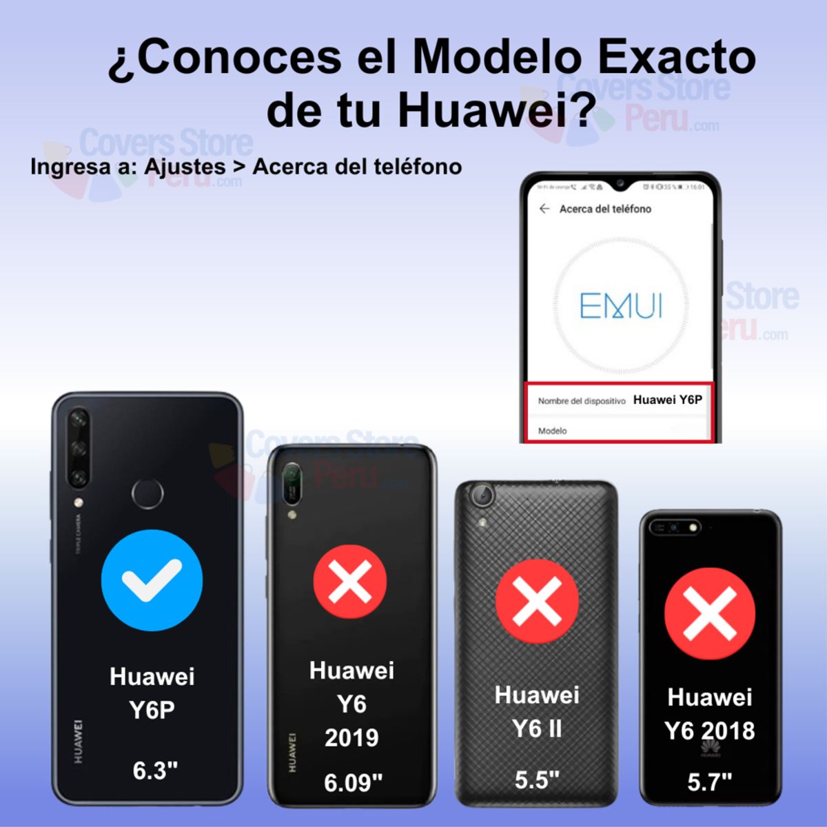 GENERICO - Funda Case para Huawei Y6P Ahumado Mate Rojo Antishock Resistente