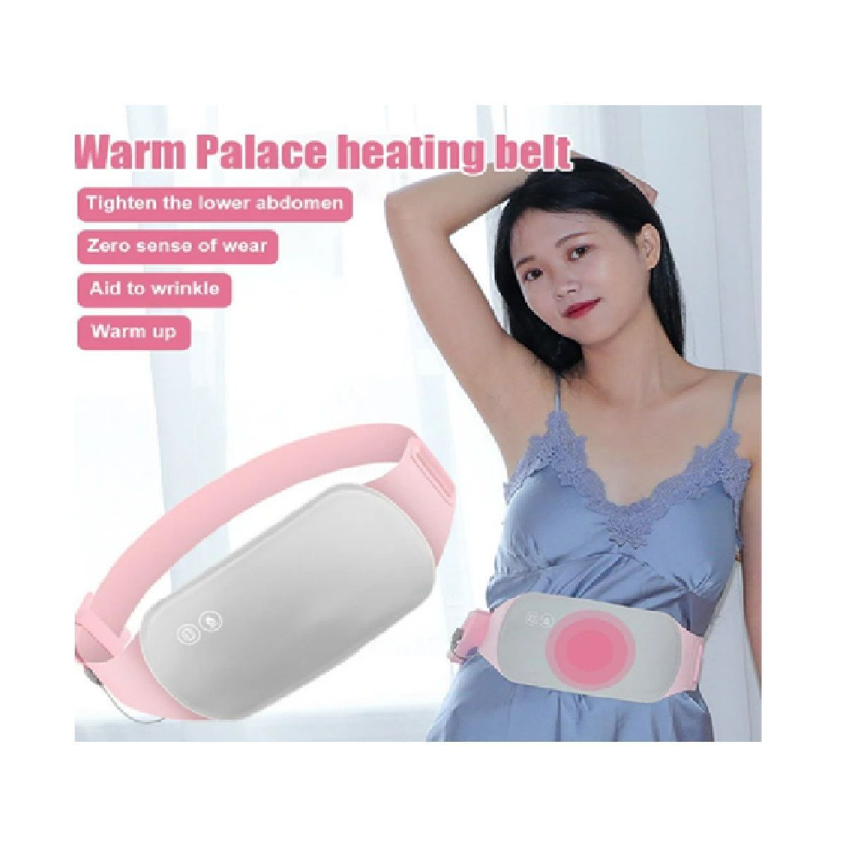 GENERICO - Cinturón de Calentamiento Eléctrico para Mujeres