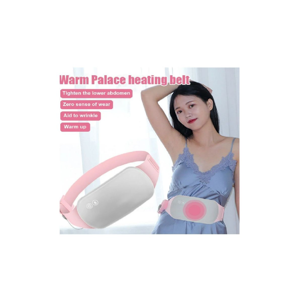 GENERICO - Cinturón de Calentamiento Eléctrico para Mujeres