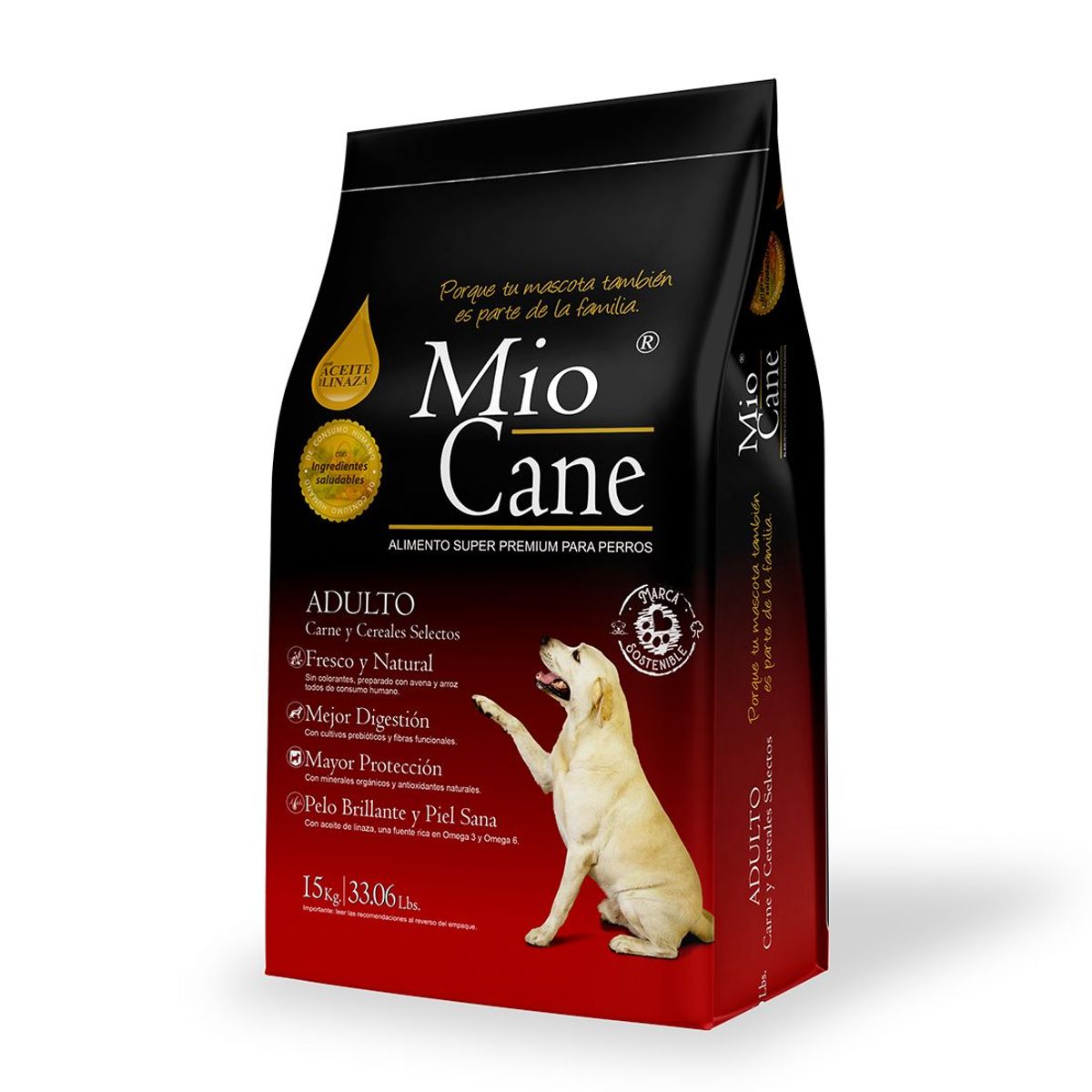 MIO CANE - MIO CANE SUPER PREMIUM 15 KG - PERROS ADULTOS