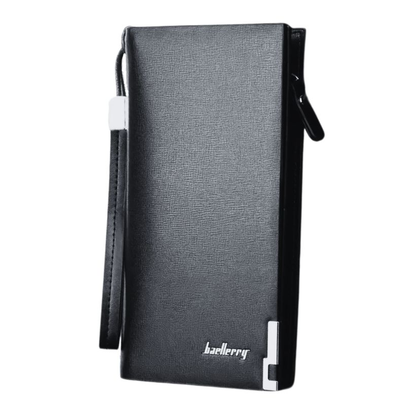 BAELLERRY - Billetera de cuero vegano PU Ejecutiva SW002_.