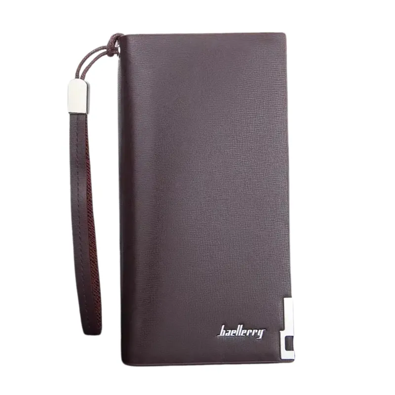 BAELLERRY - Billetera de cuero vegano PU Ejecutiva SW002_.