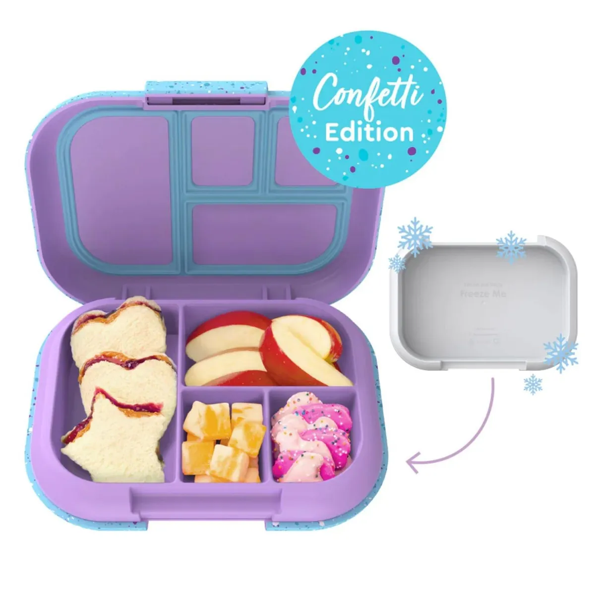 BENTGO - Lonchera Bentgo Kids Chill Lunch Box - Purpura Confeti