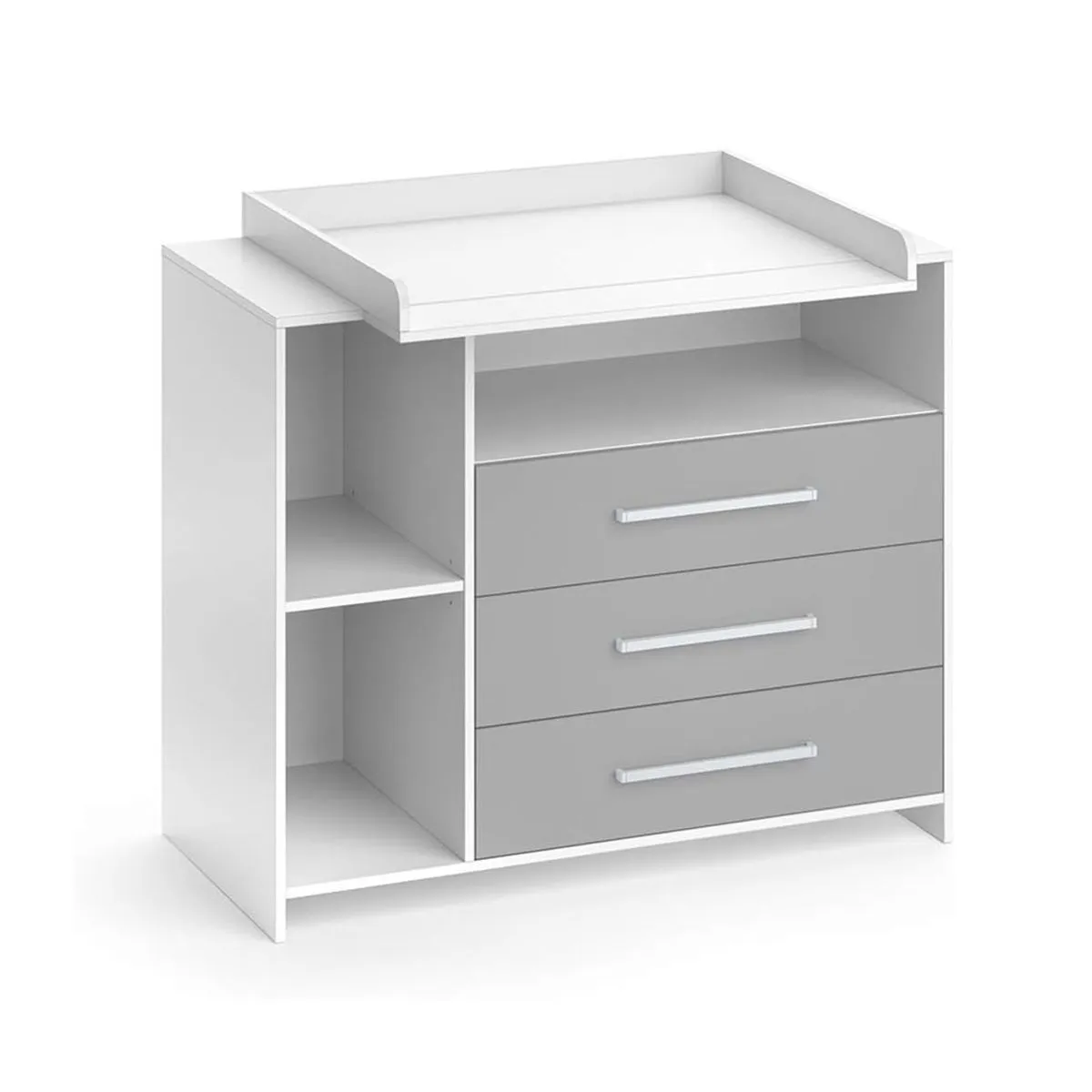 GENERICO - Cómoda Cambiador de bebé Matheus Bicolor