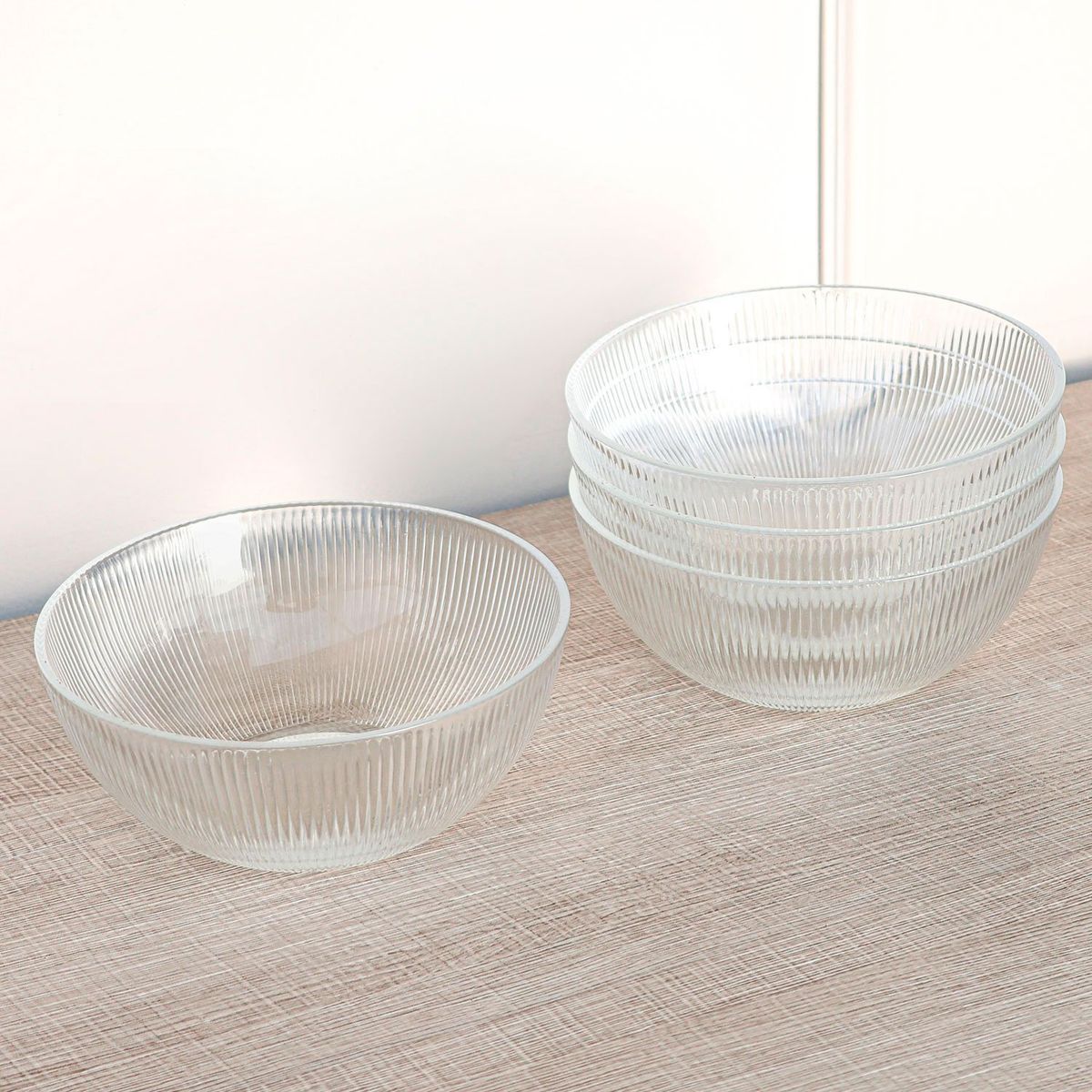 TEILOR - Juego de bowl de vidrio x 4 piezas