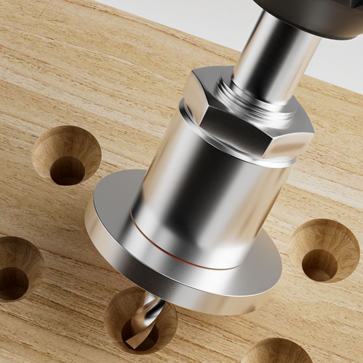 GENERICO - PACK PERFORADORA 8MM + AVELLANADORA 3X8MM CON TOPE