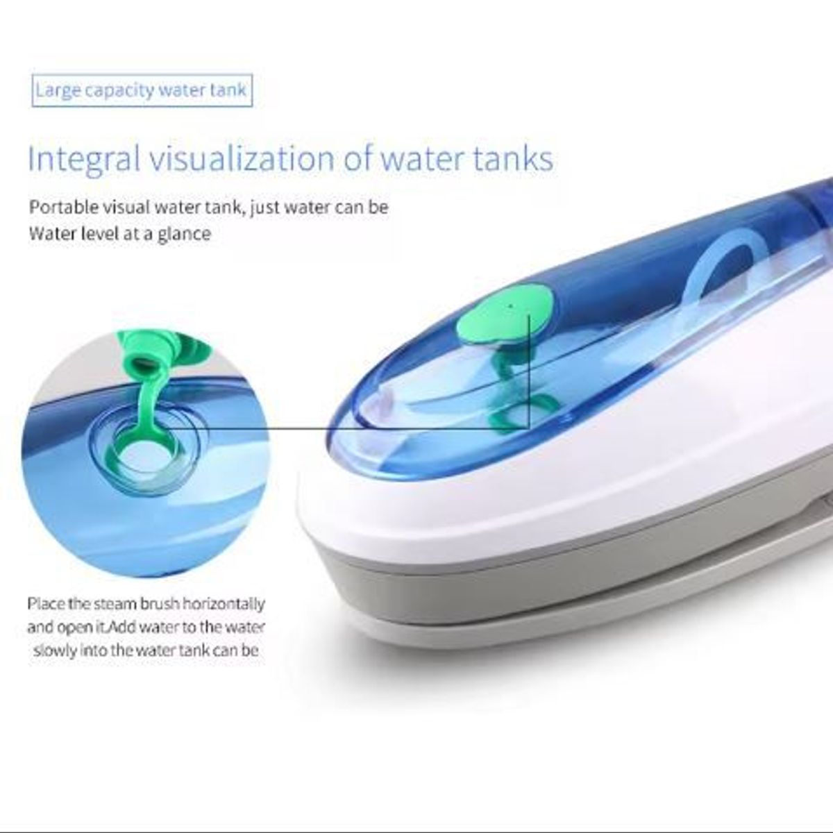 GENERICO - Plancha de vapor portátil para ropa