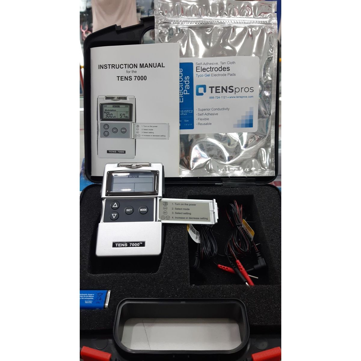 GENERICO - Masajeador Electro estimulador Tens 7000