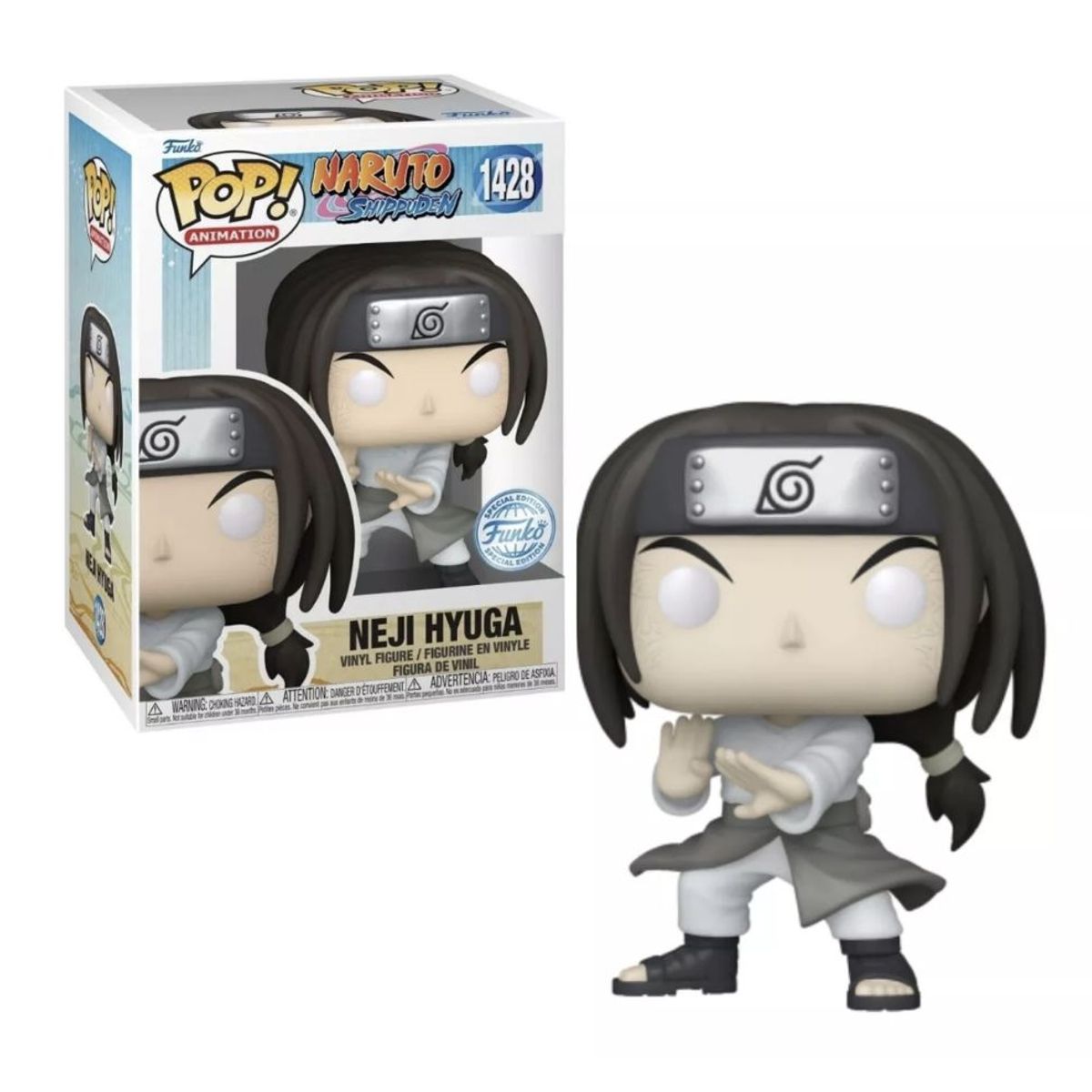 FUNKO - Neji Hyuga Funko Pop 1428 Naruto Shippuden Special Edition