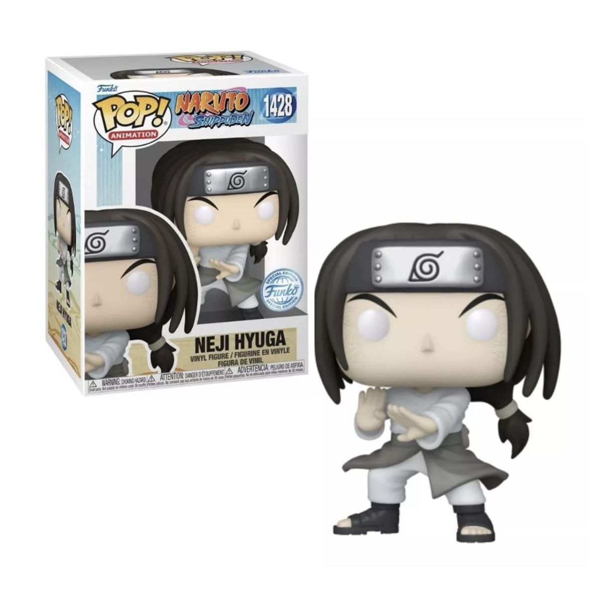 FUNKO - Neji Hyuga Funko Pop 1428 Naruto Shippuden Special Edition