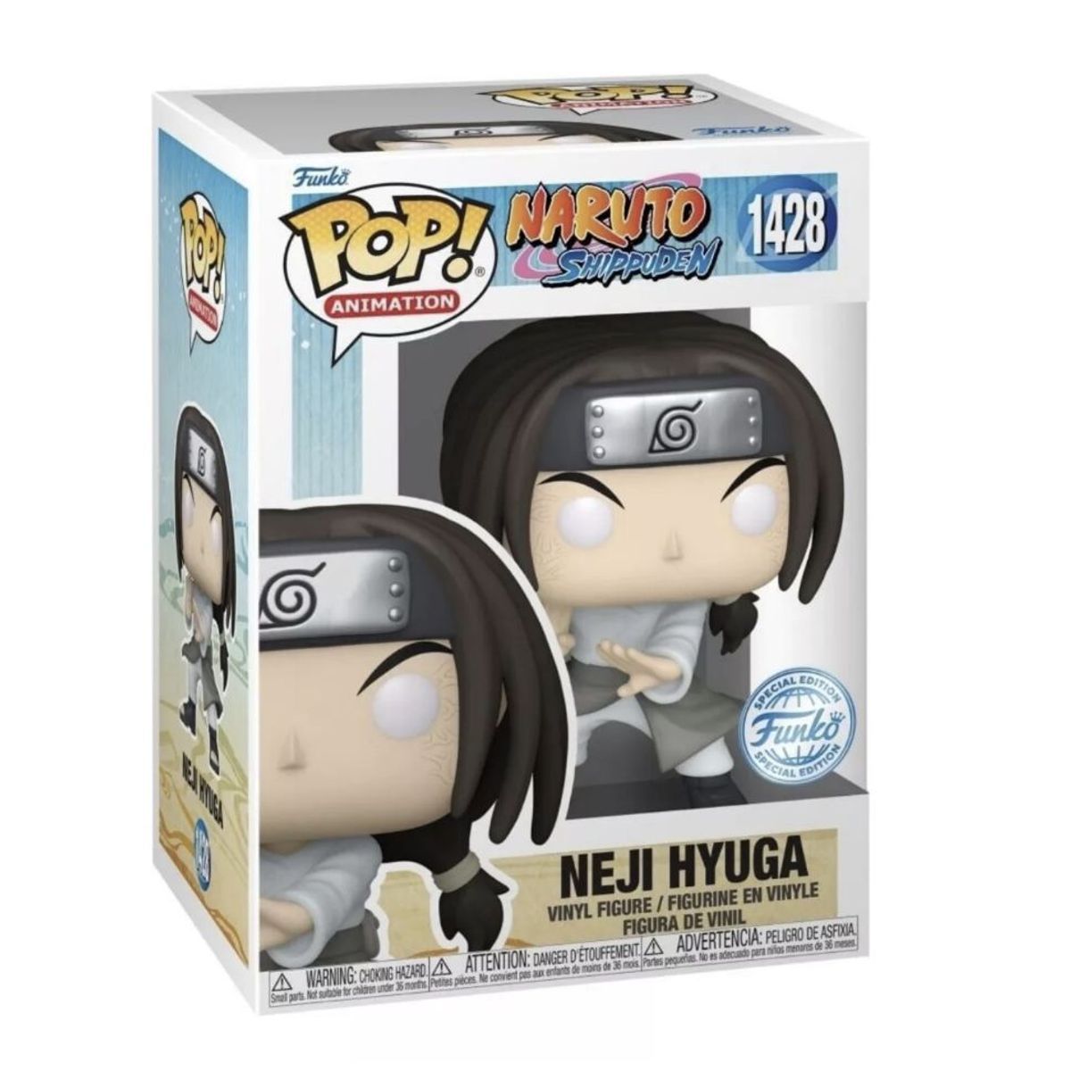 FUNKO - Neji Hyuga Funko Pop 1428 Naruto Shippuden Special Edition