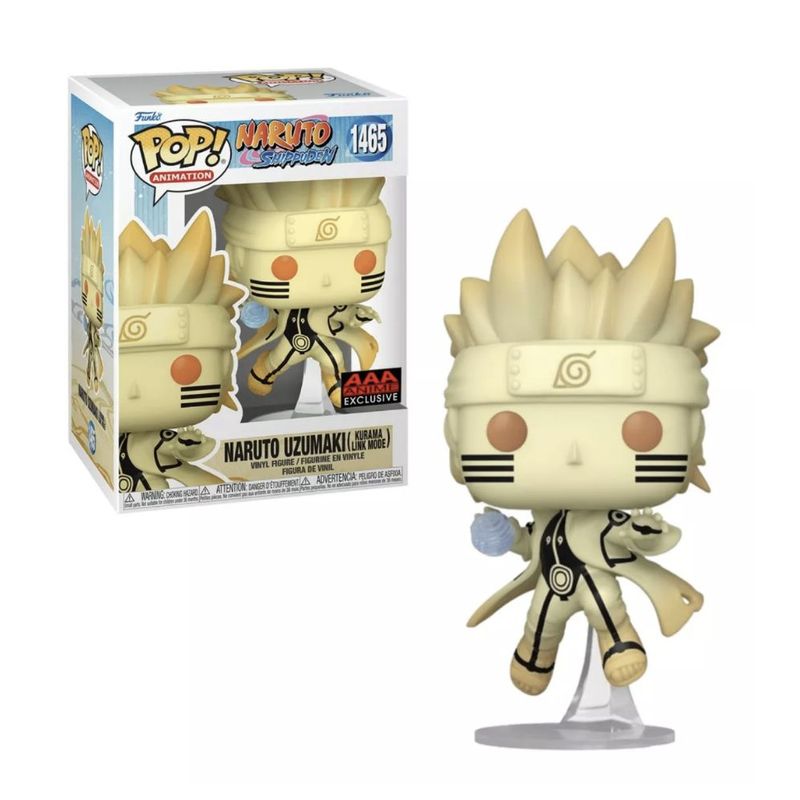 FUNKO - Naruto Kurama Link Mode Funko Pop 1465 Exclusivo Aaa