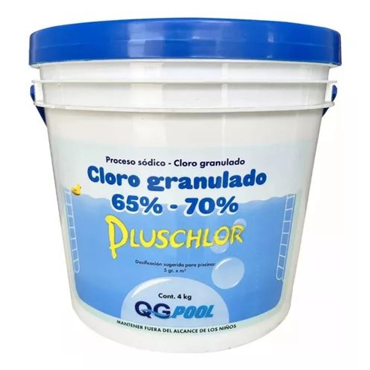 LLUMPAY - Cloro Granulado 65%-70% Pluschlor de 4kg