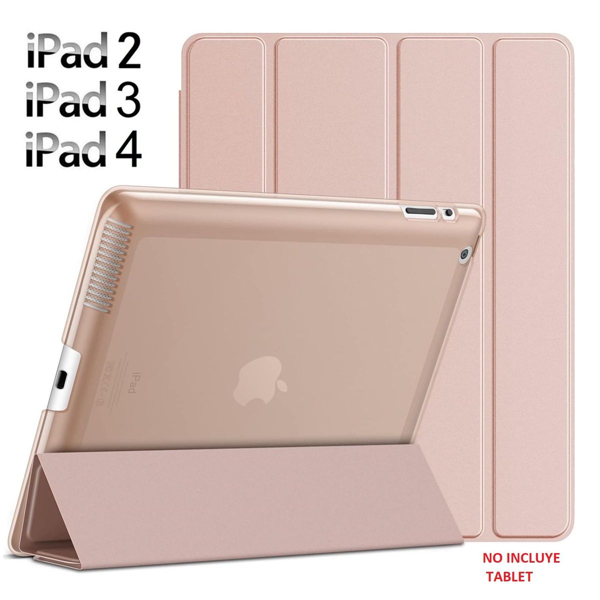 GENERICO - Funda Smart Cover para iPad 2 / 3 / 4 Case Protector Estuche Forro